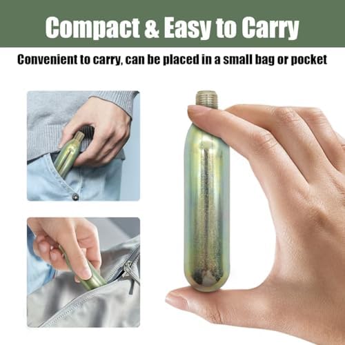 24 Gram CO2 Cartridge for Life Vest, Auto/Manual PFD Life Jacket Rearming Kit, Metal Cartridge for Life Jacket CO2 Cartridges, 24 Gram Co2 Cartridge 1/2 Thread for Life Jacket - Image 6