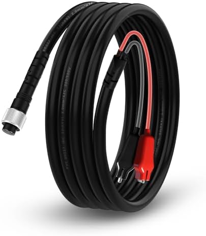 10FT Fishing Reel Replacement Part for Daiwa 1000 750 500 and for Shimano Power Cord Cable Battery Connecting Line Double Connectors 3M by Fybemax