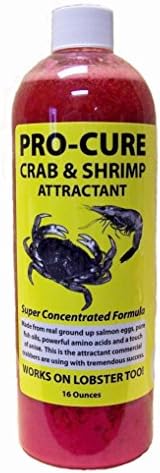 Pro-Cure Crab & Shrimp Attractant, 16 Ounce, Red by Pro-Cure
