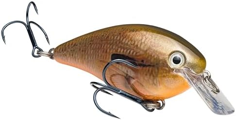 Strike King KVD 1.5 Hard Knock Fishing Lure, 3/8 oz, 3D Lifelike Eyes by StrikeKing