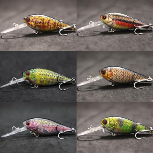 Minnow Crankbait for Bass Fishing Bass Lure Jerkbait Fishing Lures and Tackle Box - Image 3