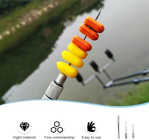 Aluminum Alloy Baiting Tool Kit Fishing Bait Drill Baiting Rig Tool Needle for Bait - Image 4