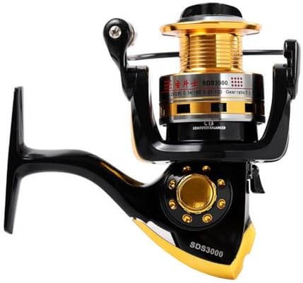 Diwa Spinning Fishing Reels for Saltwater Freshwater 1000 2000 3000 4000 5000 6000 Series Fishing Spool Left/Right Interchangeable Trout Carp Spinning Reel Light and Smooth - Image 3
