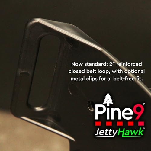 JettyHawk Fishing Rod Hip Holster, Hands-Free Quick-Draw Holder, Fits 1.5-2" Pole, for Spinning, Baitcaster, Centerpin & Surf Rods, Wading & MOLLE Belts - Image 6