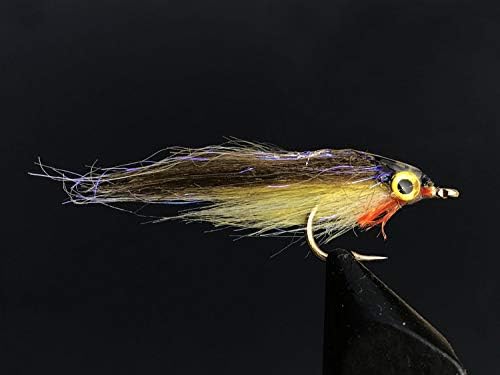 Tigofly 12 pcs UV Polar Fry Salmon Trout Minnow Fly Fishing Flies Size #8 by TigoflyFlyFishingFactory
