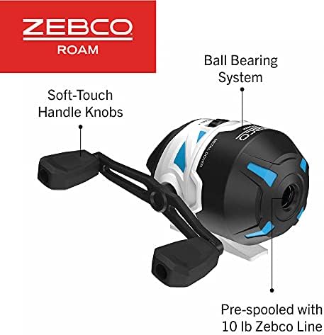 Zebco Roam Spincast Reel and Fishing Rod Combo - Image 4