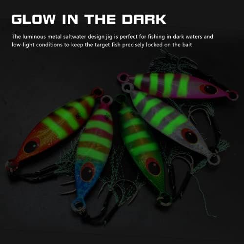 5pcs Fishing Jigs Saltwater Fishing Lures - Image 5
