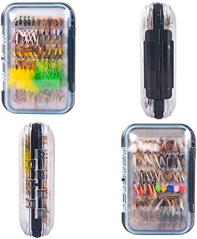 Maxcatch Fly Fishing Flies Kit 120pcs Handmade Assortment Dry/Wet Flies, Nymphs, Streamers with Fly Box Included - Image 5