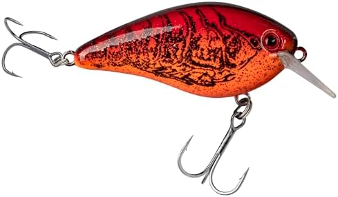 Strike King KVD 1.5 Hard Knock Fishing Lure, 3/8 oz, 3D Lifelike Eyes by StrikeKing