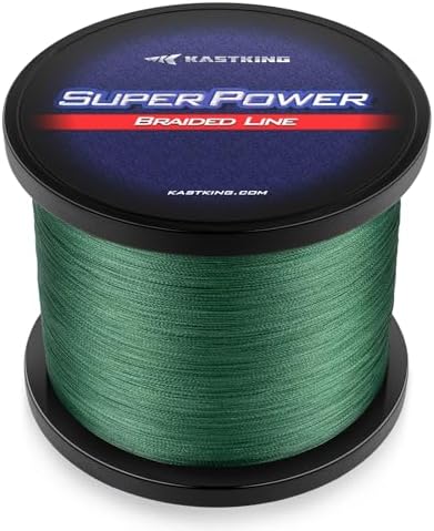 KastKing Superpower Braided Fishing Line, Abrasion Resistant Braid Line by KastKing