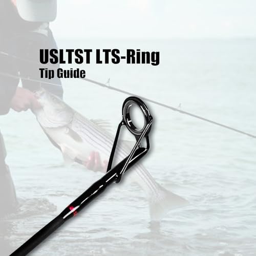 Fiblink Surf Casting Fishing Rod 2-Piece Graphite Travel Baitcasting Fishing Rod - Image 7