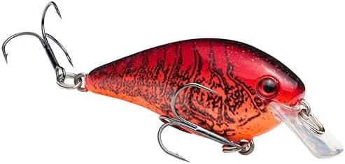 Strike King KVD 1.5 Hard Knock Fishing Lure, 3/8 oz, 3D Lifelike Eyes by StrikeKing