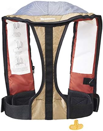 BLUESTORM Stratus 35 Inflatable Life Jacket PFD for Adults | US Coast Guard (USCG) Approved Automatic Self Inflating Life Vest Preserver with Manual Ripcord - Image 2