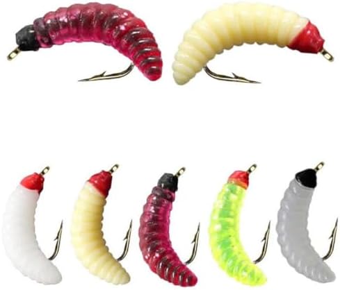24Pcs Fly Fishing Flies Trout Lures Fishing Tackle Fly Fishing Flies with Boxed Trout Bass Artificial Fish Bait - Image 4