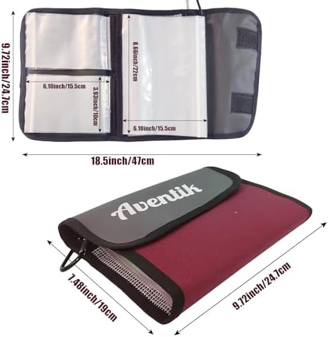 Aventik Soft Lure Storage Binder Bait Organizer - Image 3