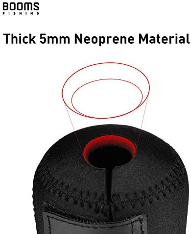 Booms Fishing RC1 Neoprene Reel Cover, Round Baitcasting Reels Cover, Fit for 50 100 200 300 400 800 1000 2000 3000 4000~10000 Conventional Reels, S/M/L/XL Size - Image 5