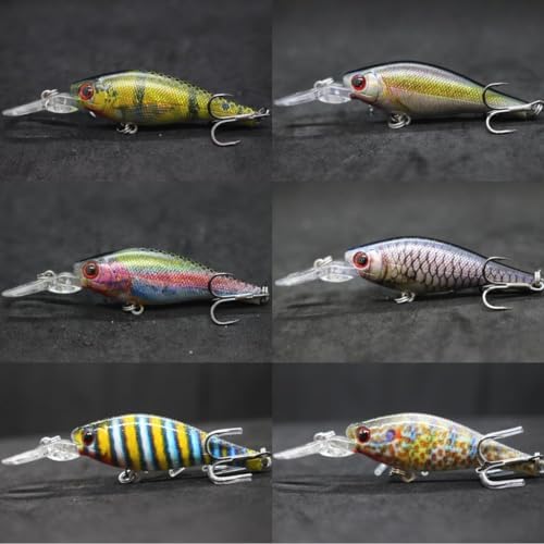 Minnow Crankbait for Bass Fishing Bass Lure Jerkbait Fishing Lures and Tackle Box - Image 4