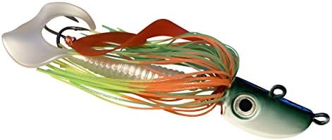4 New Bearded Buzzbait Bucktail Saltwater Jigs Flounder, Fluke, Bass, Bluefish, Blackfish, Seabass Offshore, Surf Fishing Speed,Slow Jigging,Vertical Pitching Lures - Image 5