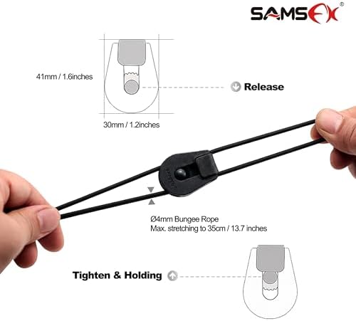 SAMSFX Fishing Belt, Stretchy Fishing Rods Ties Rod Wraps - Image 2