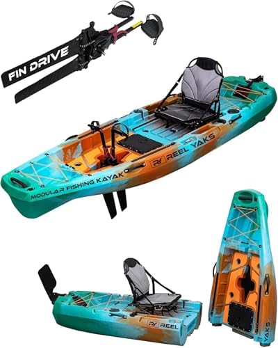 Reel Yaks Radar Modular Fishing Kayak, 10ft, 430 lbs Capacity by ReelYaks