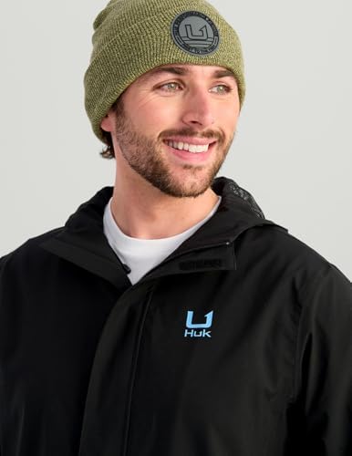 HUK Men's Storm Heavy Duty Rain Jacket 2.0, Waterproof, Windproof, Breathable Rain Coat for Fishing and Outdoor Activities - Image 3