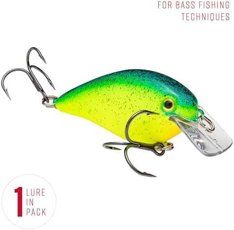 Strike King KVD 1.5 Hard Knock Fishing Lure, 3/8 oz, 3D Lifelike Eyes - Image 3