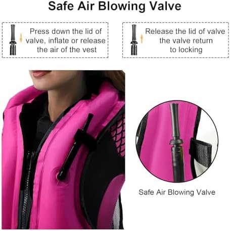 Rrtizan Inflatable Snorkel Vest for Adult, Suitable for Adult 90-220lbs - Image 2
