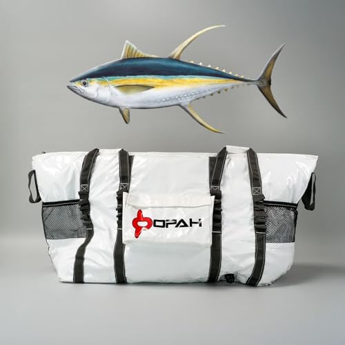 Opah Gear Fathom 5 Deep Insulated Fish Kill Cooler Bag for Tuna, 58" L x 18" W x 30" H, Heavy Duty, Marine-Grade Vinyl, Waterproof, UV Resistant, Camping & Fishing - Image 2