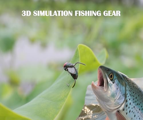 120PCS Nymphs for Fly Fishing Kit Premium Hand Tied Trout Bass Flies Box - Image 7