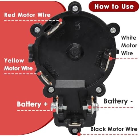 Electric Trolling Motor Switch 12V 24V - Propeller Motor Control with 5 Speed Switch, Premium Motor Switch Accessory for Fishing Outboard - Image 5