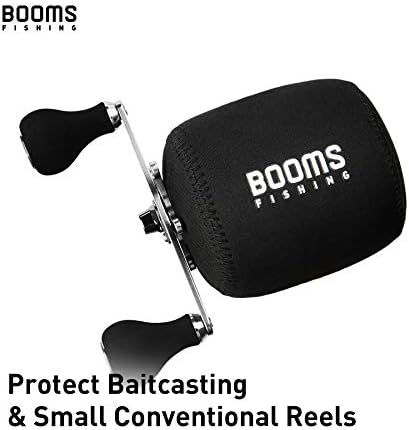 Booms Fishing RC1 Neoprene Reel Cover, Round Baitcasting Reels Cover, Fit for 50 100 200 300 400 800 1000 2000 3000 4000~10000 Conventional Reels, S/M/L/XL Size - Image 2