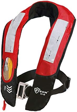Eyson Inflatable Life Jacket Life Vest Highly Visible Manual - Image 2