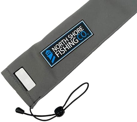 Premium Neoprene Fishing Rod Sleeve – Floating, Puncture Resistant, Labeled Protective Sock for Casting, Spinning, Trolling Fishing Rods - Image 4