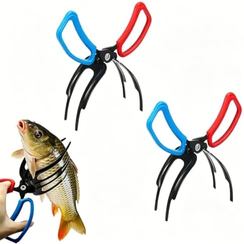 3 Claw Fish Gripper, Multifuctional Fish Grippers for Fishing by Hytihtu