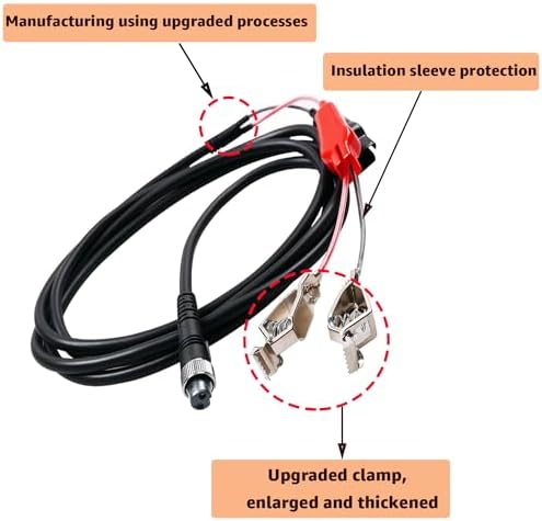 1 Pcs 18 Ft Electric Fishing Reel Power Cord for Daiwa Tanacom & Shimano - Image 3