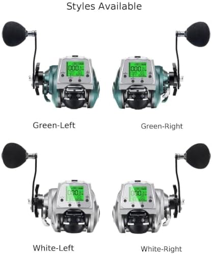 Aluminum Electric Fishing Wheel 6.3:1 Gear Ratio(Green-Left) - Image 2