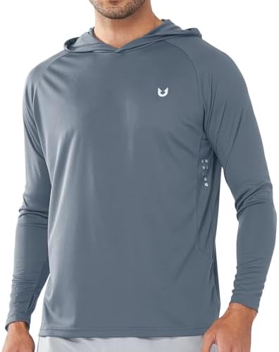 NORTHYARD Men's Sun Hoodie Long Sleeve Fishing Shirts UPF 50+ Rash Guard by NORTHYARD