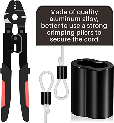 Hotop Decoy Crimp Swivel Snap Set Decoy Line Cord Crimps - Image 6