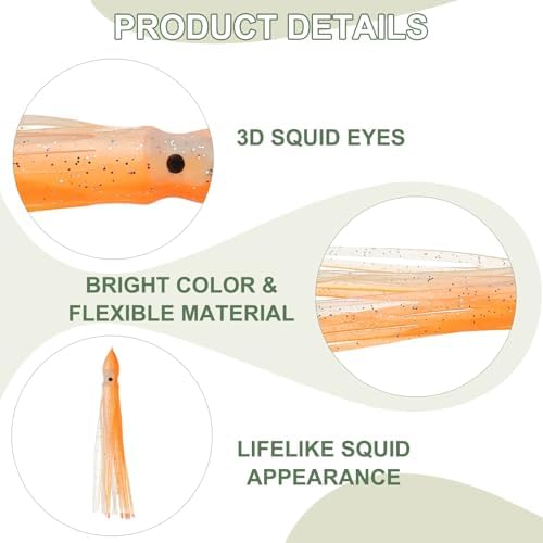 Fishing Squid Skirts Lures - Image 3