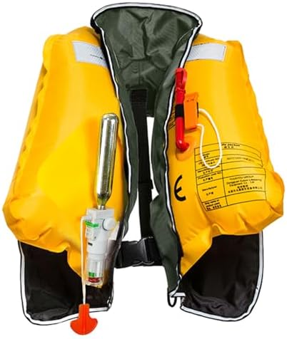 Automatic Inflatable Life Jacket|Life Vest for Adults|PFD Low Profile|Supports up to 330 lbs(YSH701) - Image 2