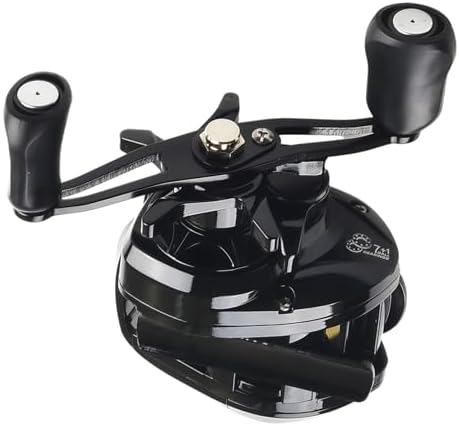 FABULETTA Digital Baitcasting Reel with 7.2:1 Gear Ratio, Electric Line Counter and Depth Positioning, Bite Alarm Fishing Reel, Rechargeable Battery Powered, Left or - Image 2