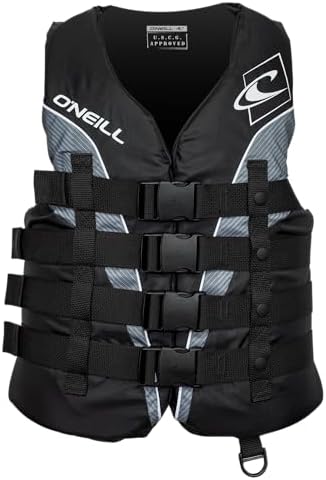 O’Neill Men’s SuperLite USCG Approved Life Vest – Lightweight Men’s Life Jacket for Boating, Wakeboarding, Waterskiing & Your Favorite Water Activities by ONeillWetsuits