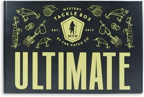 Catch Co Mystery Tackle Box Freshwater Bass Fishing Kit by CatchCo