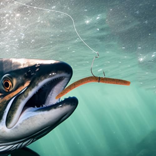 5'' Senko Bait Soft Stick Worms for Wacky Rig Bass Fishing - Image 3