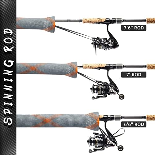 SF Fishing Rod Socks Pole Sleeve Cover Protector Gloves - Image 6