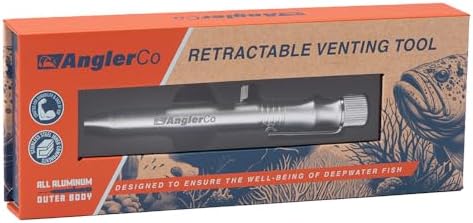 Retractable Fish Venting Tool with Pocket Clip – Durable Barotrauma Release Tool for Saltwater Fishing - Image 6