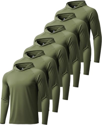 ZITY Men's Lightweight Pullover Hoodie UPF 50+ Fishing Shirts Sweatshirt by ZITY