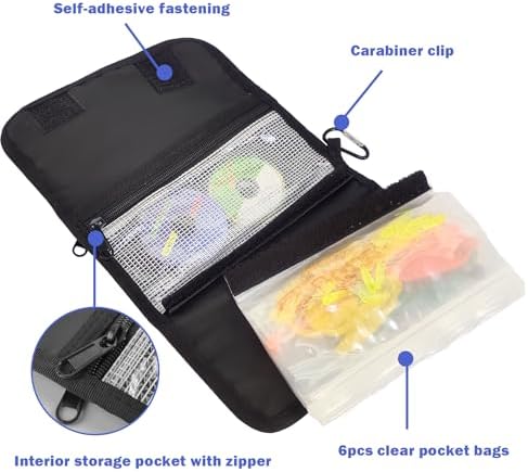 Aventik Soft Lure Storage Binder Bait Organizer - Image 5