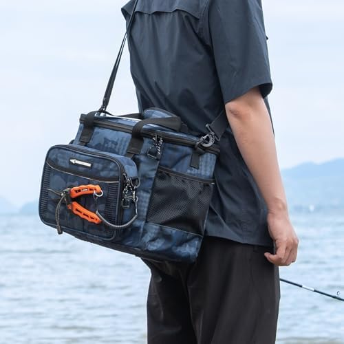 KastKing BaitSpace Tackle Bag with Removable Bait Binder, 4 Tackle Boxes - Image 2
