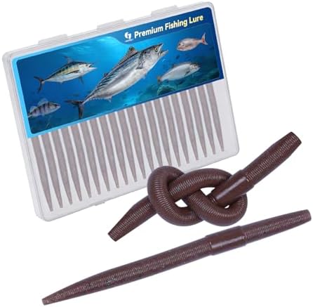 Clearance Bionics-Designed Durable Soft Plastic Fishing Lures Kit with Bonus Accessories, 3/4/5/6 Inch, 9-Type Lifelike Swimbaits in One Gear Set Included Tackle Box for Bass by JOYGb